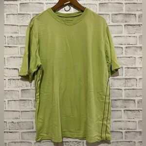 Men’s Gramicci lime green short sleeve Shirt, 100% cotton Size XL